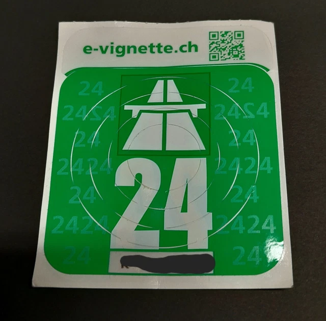 Letzte Tankstelle Vor Schweiz Vignette A5 AUTOBAHN VIGNETTE SCHWEIZ 2024 EUR 19,50 - PicClick DE