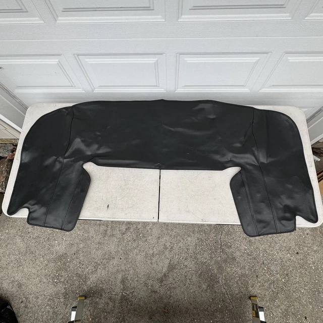 9093 MUSTANG BLACK Convertible Top Boot Cover Foxbody 5.0 GT LX Ford