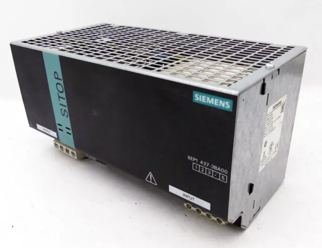 SIEMENS SITOP 6EP1437-3BA00 6EP1 437-3BA00 Power Supply E-Stand: 04 -used-