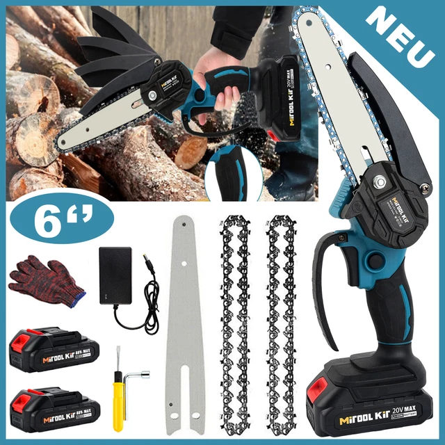 Akku Kettensägen Spitzer DC 3,6V | Schnurloses Schärfset Für Kettensägen | Mit 13 Zubehörteilen