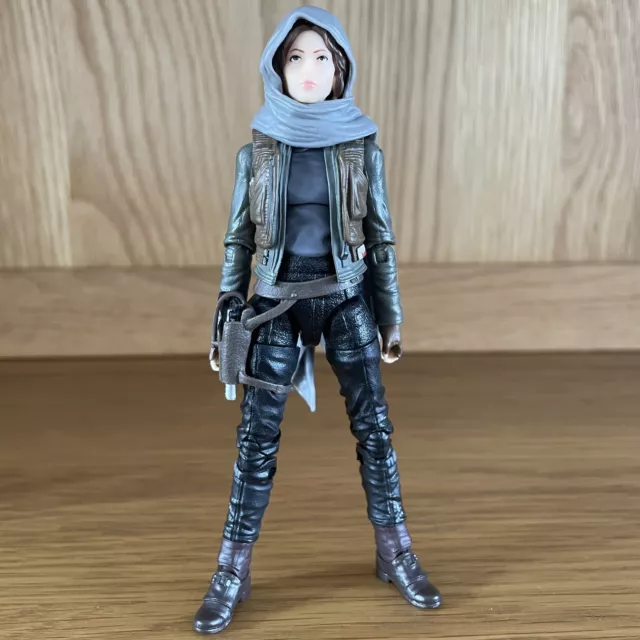 Star Wars The Black Series, Jyn Erso, Jedha, Rogue One, Complete, Genuine, Rare