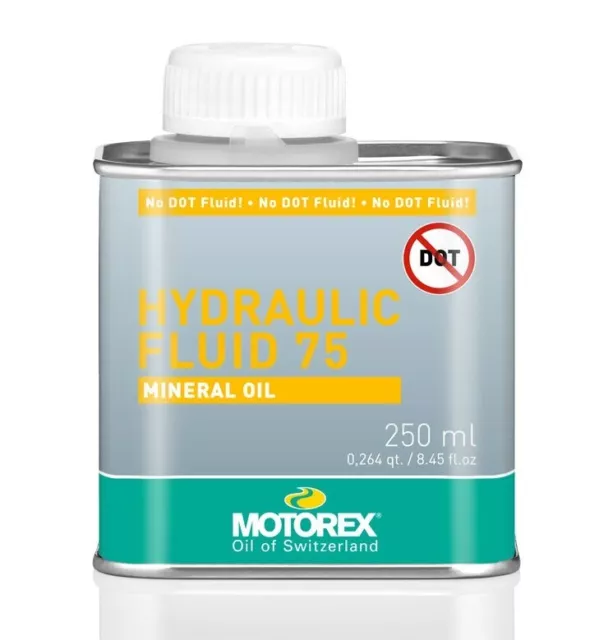 MOTOREX Hydraulic Fluid 75 Mineral Öl Flüssigkeit Bremsen Kupplung Moto Bike