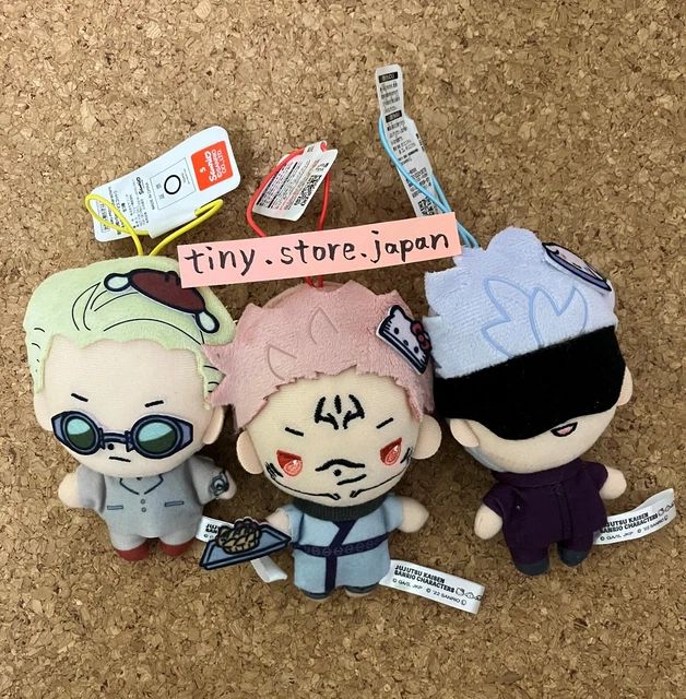 JUJUTSU KAISEN X Sanrio Plush Mascot Nanami Gojo Sukuna Set of 3