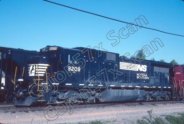 Original Slide- NS C39-8 8209 (ex-CR) At Avondale, LA. 1/00