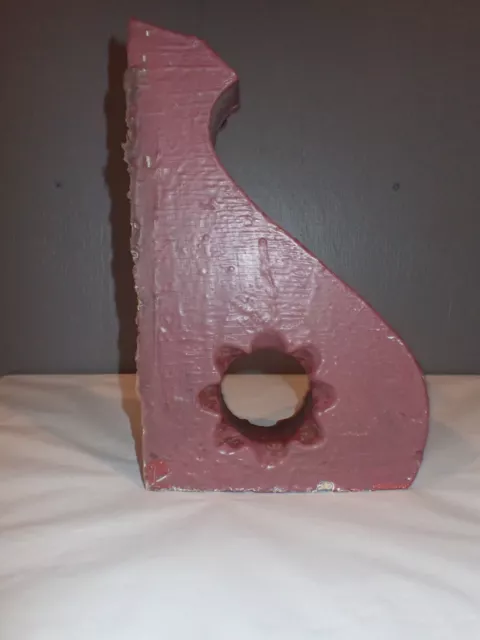 Vintage Wood Porch Bracket Shelf 11 1/2" x 7" x 2 3/8"