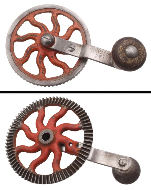 ORIG. GEAR WHEEL & Crank Handle for Millers Falls No. 2B Drill ...