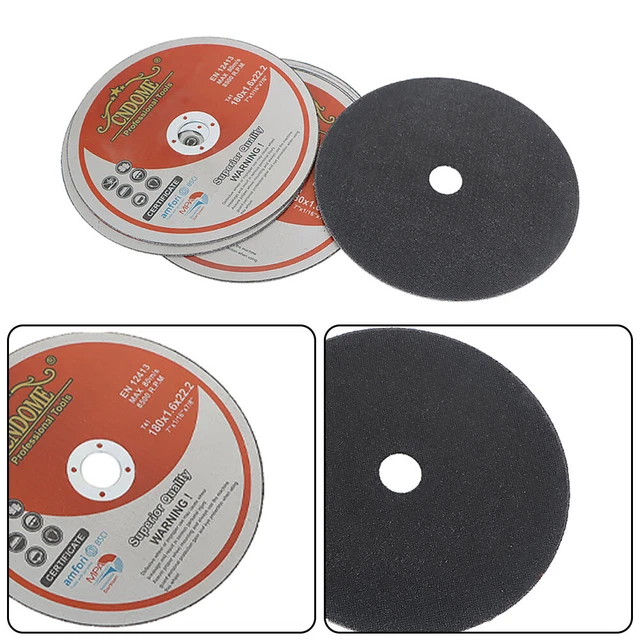 100 Pack 7"x1/16"x7/8" Cut-off Wheel - Metal & Stainless Steel Cutting Discs