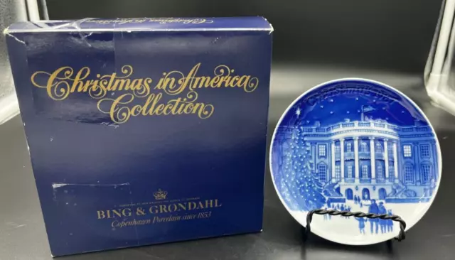 Bing And Grondahl Christmas In America, "Christmas Eve at The White House" 1987