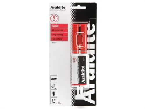x2 Araldite® - Siringa Rapida 24ml - ARL400007 (confezione da 2)