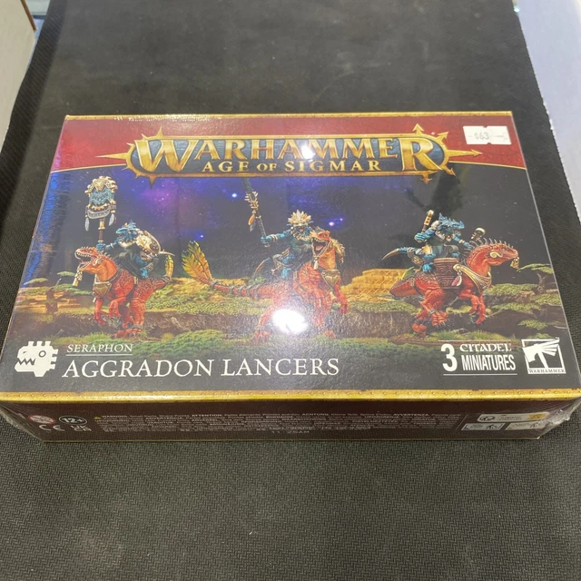 Warhammer Age of Sigmar Seraphon 2015 Games Workshop Incomplet Contenu