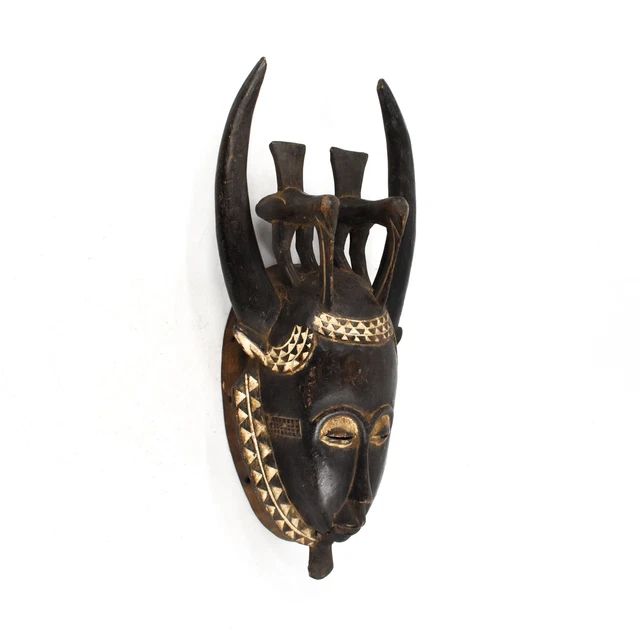 Guro Yaure Portrait Mask with Birds Cote d'Ivoire