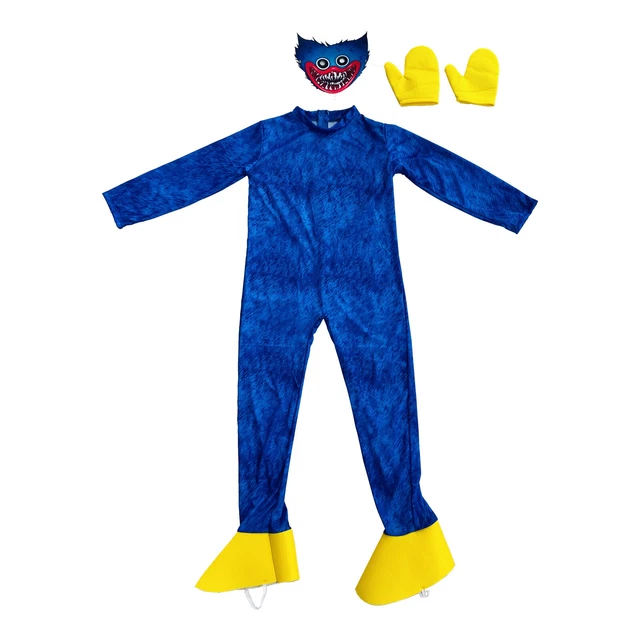 PLAYTIME COSTUME HUGGY Wuggy kissy Missy Cosplay Halloween Costume Kids ...