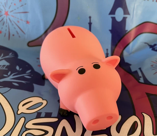 TOY STORY HAMM Figure Plastic Money Box Piggy Bank Disney parks