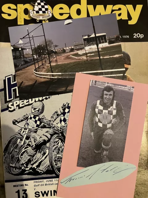 HACKNEY SPEEDWAY MEMORABILIA PACK inc. CLASSIC SPEEDWAY MAGAZINE FIRST ISSUE