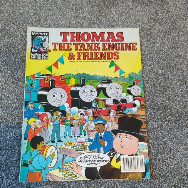 VINTAGE THOMAS THE Tank Engine & Friends Magazine Comic Rare No 112 ...