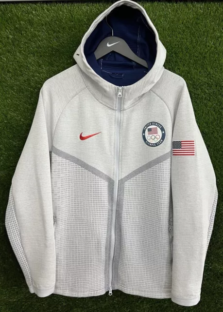 Authentic Nike Windrunner USA Olympic Team Tech Pack Hoodie Men Size Large
