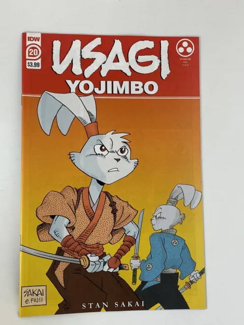 Usagi Yojimbo #20 1st appearance Yukichi Yamamoto 1st & 2nd Printing
