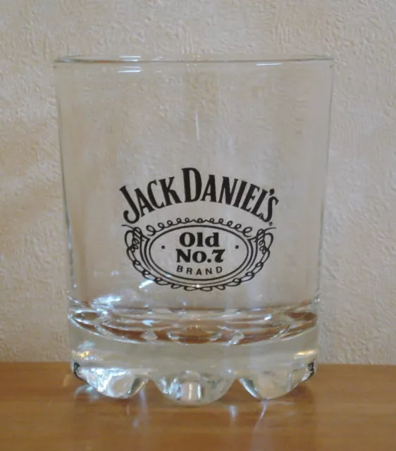 Jack Daniel's Old No 7 Brand Whisky Glass Pub Home Bar Whiskey 2