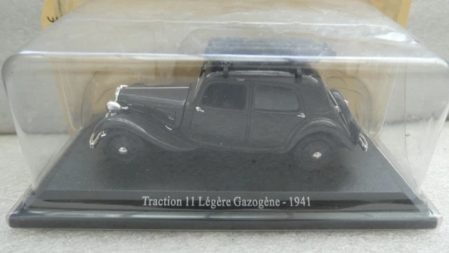 Norev ? Presse Citroen Traction 11 Legere Gazogene 1941 Neuf + Blister Serti