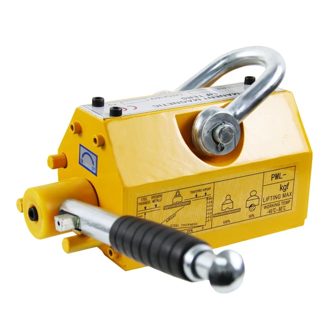 HONYTA 300/400/600/1000/1500KG Magnet Magnetic Lifter Lifting Crane Hoist Steel