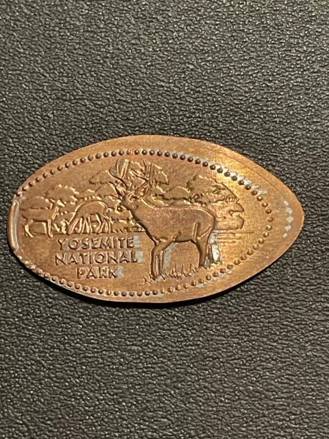 Yosemite National Park Deer Elongated Penny #4123