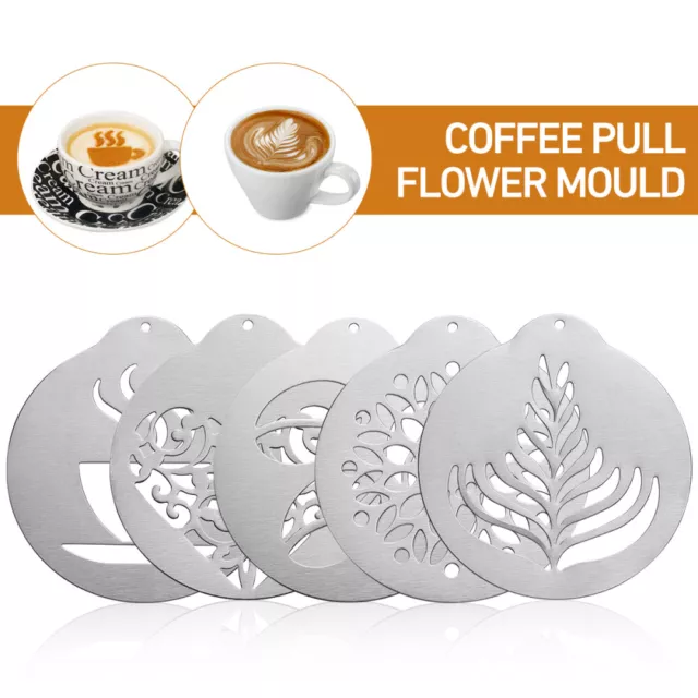 cake decorating stencils mold coffee garland mold Cupcake Decorating Chocolate 2