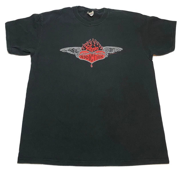 Vintage Jane’s Addiction T shirt 2004 Band Tee Sz Large B5