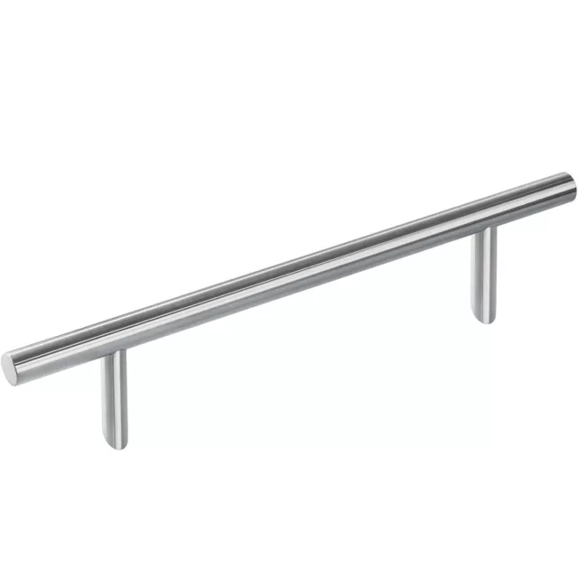 Tirador Acero Inox Manilla de la Puerta Corrediza Principal Mango Ø 30MM Plata 3