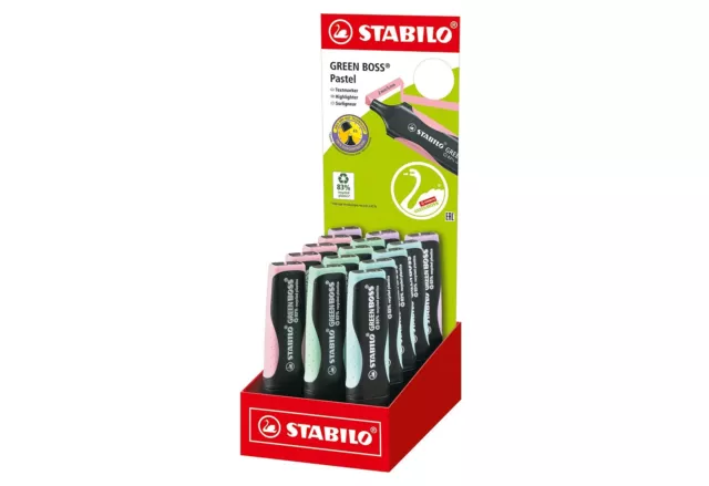 STABILO Textmarker 'Green Boss Pastel'