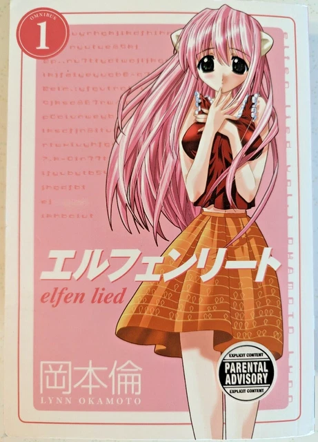 Elfen Lied Omnibus 1 Manga Book, 1st Edition 2019 Lynn Okamoto