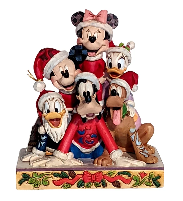 Mickey & Friends Piled High Christmas Decor Jim Shore Disney Traditions 6007063Z Mickey & Friends Piled High Christmas Decor Jim Shore Disney Traditions 6007063Z