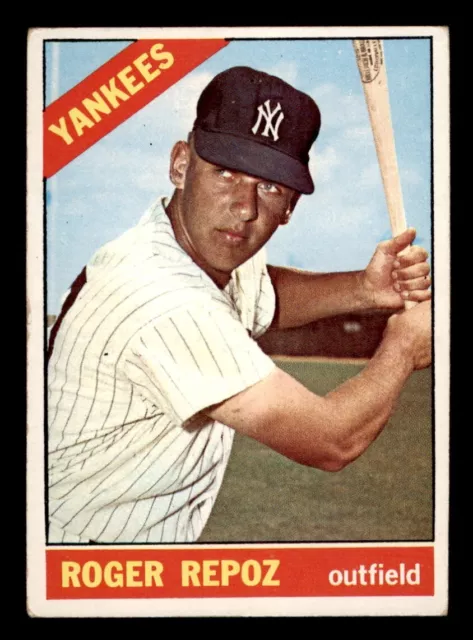 1966 Topps Baseball #138 Roger Repoz VG/EX *d2
