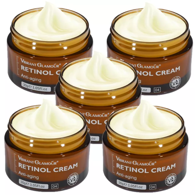 1-5PCS Retinol Cream for Face Dark Spots Anti-Aging Anti-Wrinkle Skin Tightening