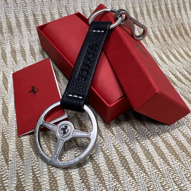 Ferrari METAL KEYRING steering wheel Collector keychain Made in Italy BIG