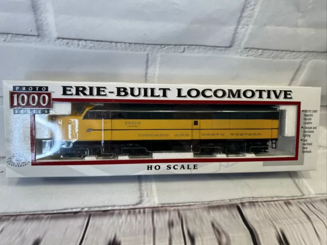 PROTO 1000 Erie-Built "Chicago And North Western" Locomotive HO 23890 6001B