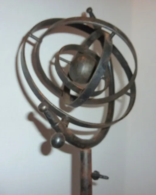 Vintage Armillary Sphere Vintage Scarce Solar System Concentric Rings 16" Tall