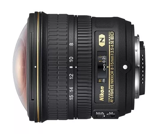 Nikon AF-S NIKKOR 8-15mm 3.5-4.5 E ED Fisheye