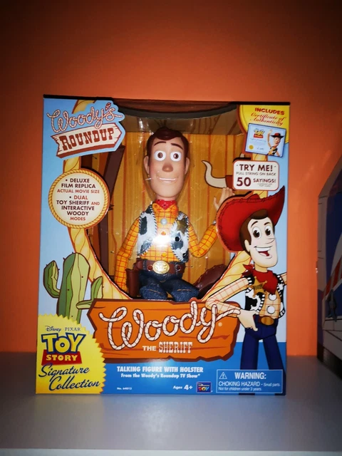 THINKWAY SIGNATURE COLLECTION Toy Story Woody Movie Replica with  Certificate new EUR 150,00 - PicClick FR