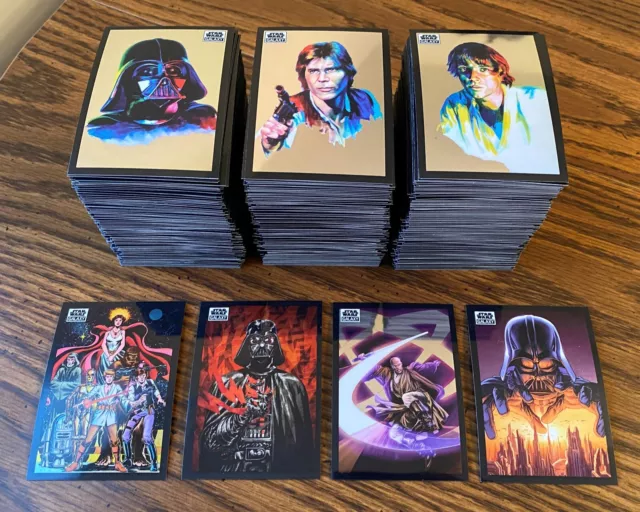 2022 Topps Chrome Star Wars Galaxy COMPLETE YOUR SET Base Card #1-100 (YOU PICK)