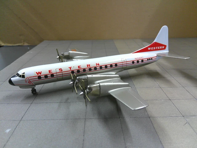 Avion Miniature Western Models CA9B Lockheed Electra 1/144 – N7142C