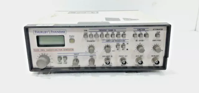 Thurlby Thandar Instruments TTI, TG230 2MHz Sweep/Function Generator