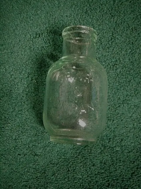 Vintage Crary & Company Small Bottle 4 1/2 X 2 1/4 Green 5