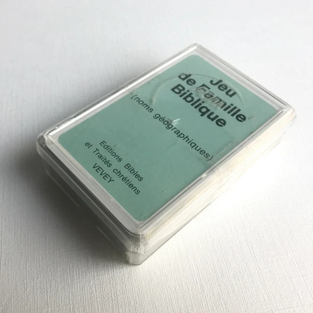 Bible Family Game - VEVEY Christian Bible & Treatise Editions.