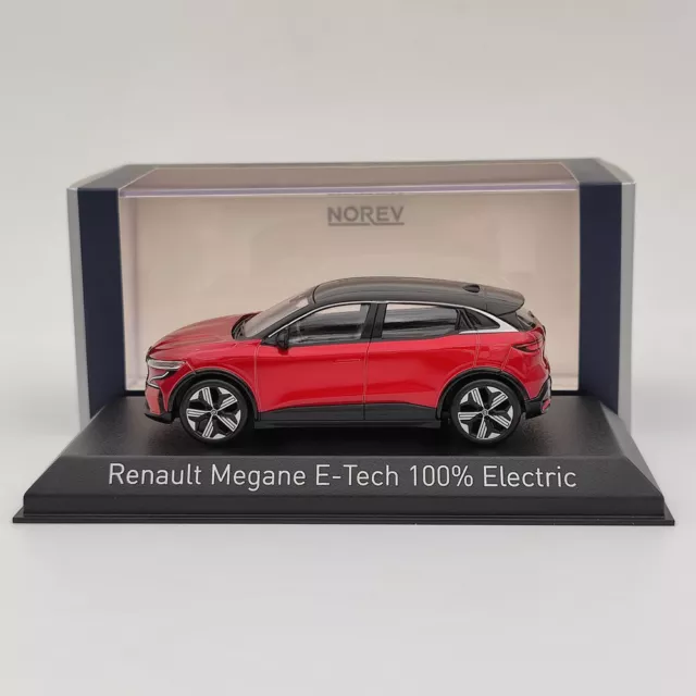 1/43 NOREV RENAULT Megane E-Tech 100% Electric 2022 Red Diecast Models Car  $39.24 - PicClick AU