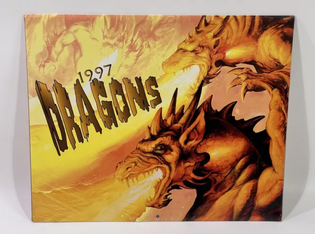 TSR Calendar Dragons 1997 Kalender Drachen Jeff Easley Neu RAR Fantasy O117