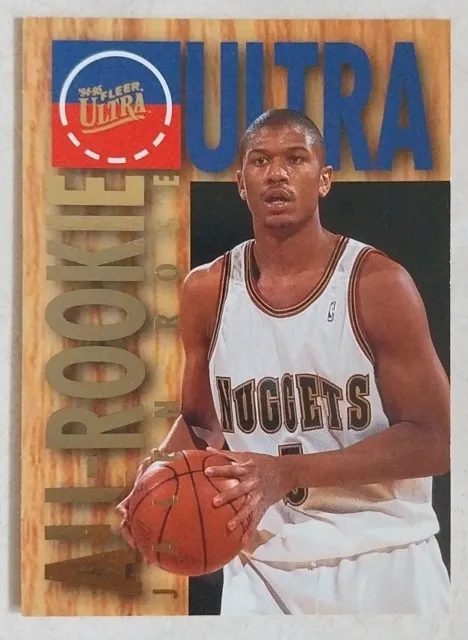 Carte NBA Jalen Rose Fleer Ultra 1994-95 All-Rookie #13 of 15