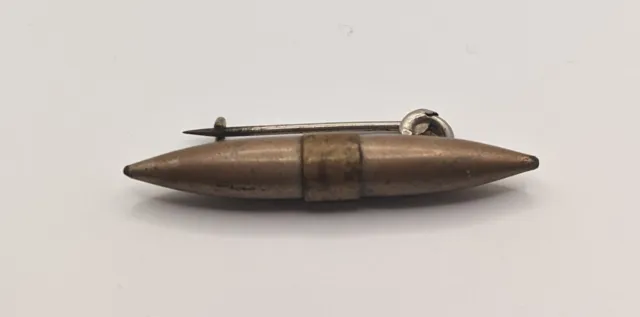 WW1 Trench Art Bullet Brooch