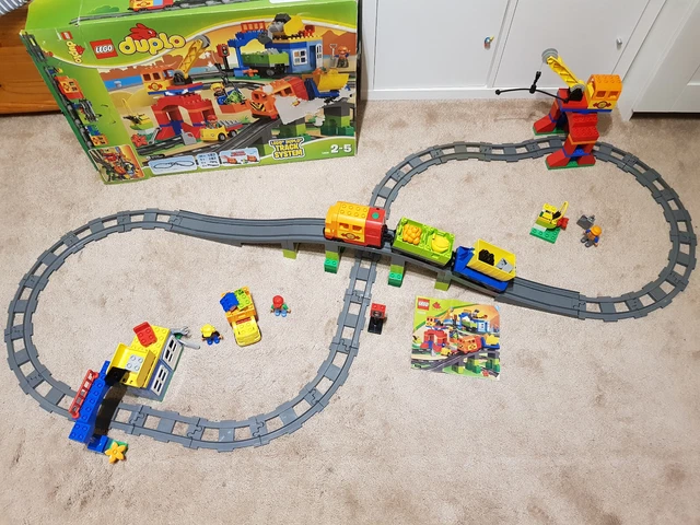 Lego duplo town deluxe train set 10508 outlet