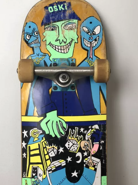 oski skateboard 8” deck