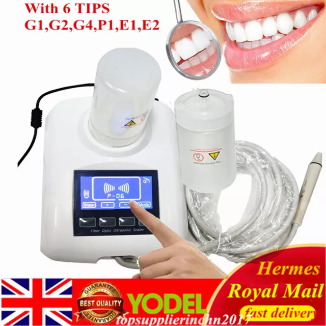 Dental Portable Ultrasonic Piezo Scaler Handpiece Bottles fit EMS UK